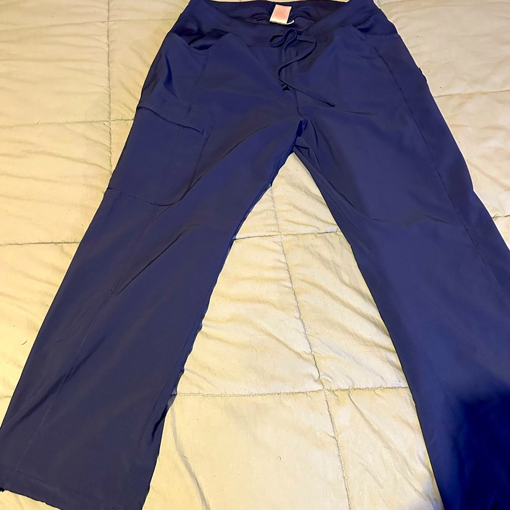 Cherokee infinity navy blue scrub pants